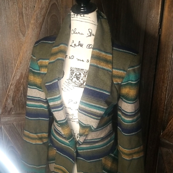 Blair-Vintage Blazer-Awesome Southwestern Style-Sz. 12 AVG - Picture 7 of 12